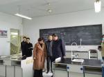 学院书记张作伟调研实验中心开学准备情况
